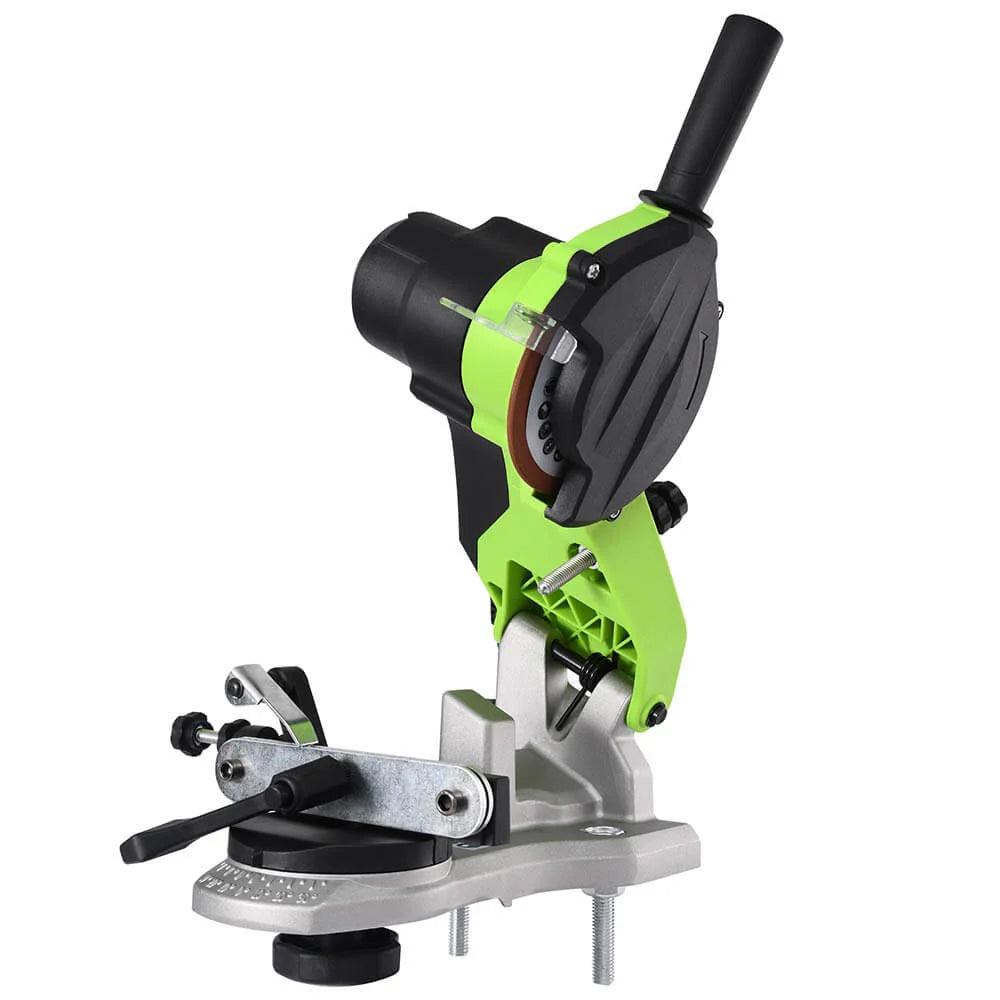 Affilacatene Elettrico Catena Motosega Affila Catena da banco 85W Disco 104mm