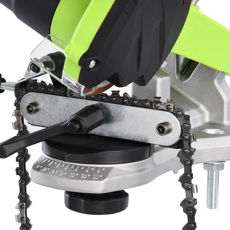 Affilacatene Elettrico Catena Motosega Affila Catena da banco 85W Disco 104mm