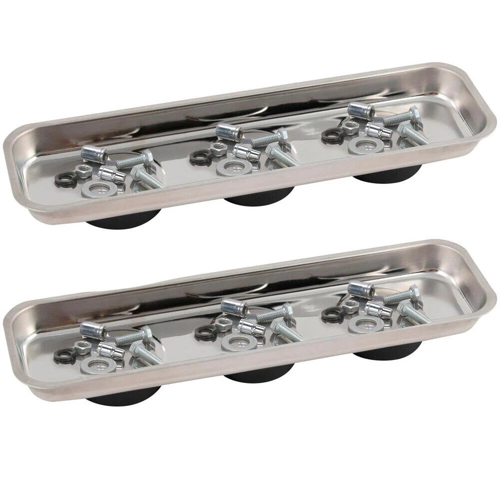 Vaschetta Magnetica Porta Minuterie Tonda 80 Mm | Piattino Per Viti E Bulloni Con Base Magnetica - Foto 7