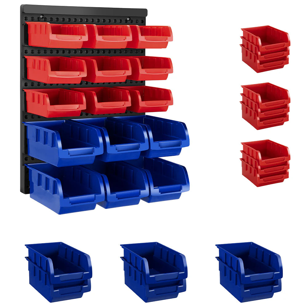 Contenitori Portaoggetti Da Parete, 12 Contenitori In Plastica E 3 Guide In Metallo Scatola Portaoggetti Impilabile Sospeso Per Ferramenta Per Officina Stanza Dei Lavori Manuali Nero P 010994727487 Contenitori Portaoggetti Da Parete, 12 Contenitori In Plastica E 3 Guide In Metallo Scatola Portaoggetti Impilabile Sospeso Per Ferramenta Per Officina Stanza Dei Lavori Manuali Nero P 010994727487