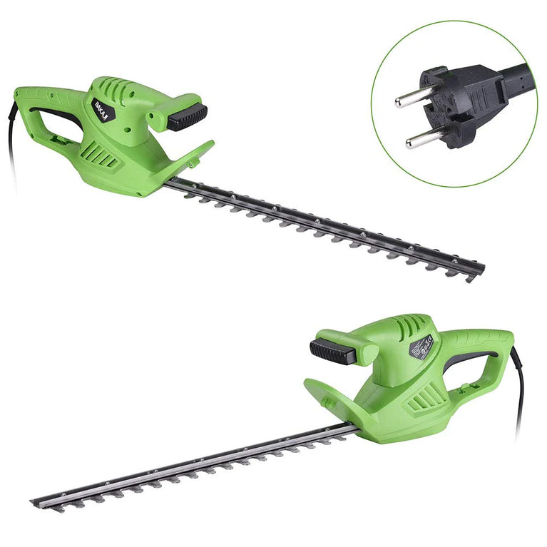 Tagliasiepi Elettrico 500W Lama 45 cm Sega Tagliabordi Decespugliatore Tosasiepi