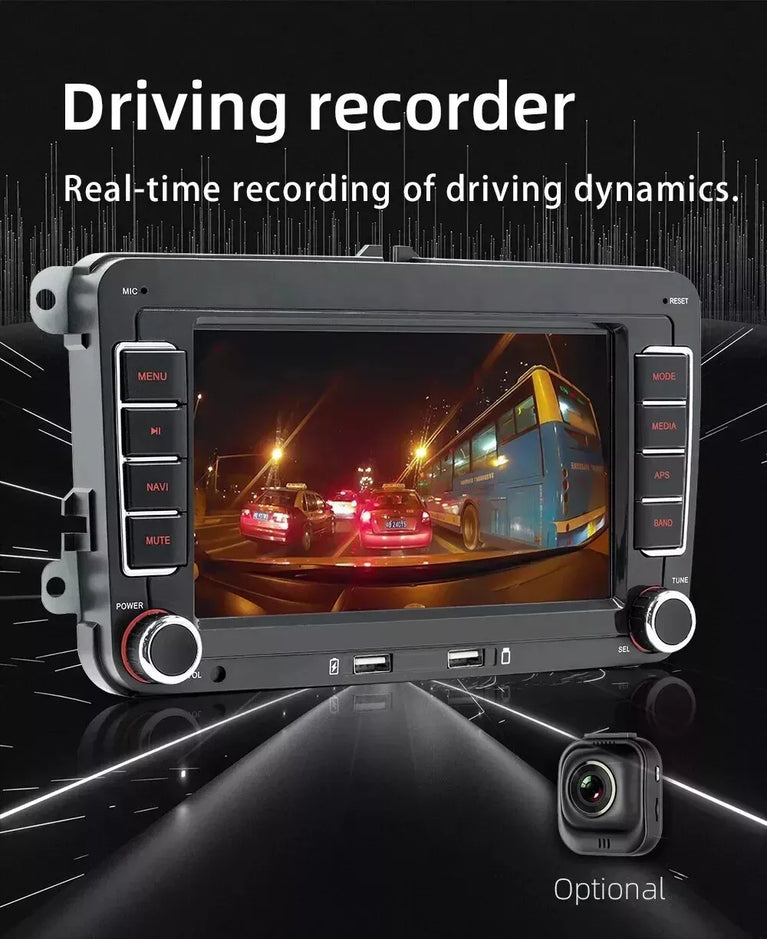 AUTORADIO 2DIN 32G ANDROID 13 CARPLAY RDS TELECAMERA PER VW GOLF 5 6 POLO PASSAT