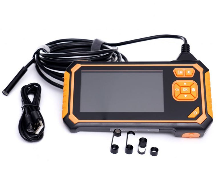 Telecamera Endoscopica 5mt Monitor Sonda 4.3 Pollici Videocamera Impermeabile