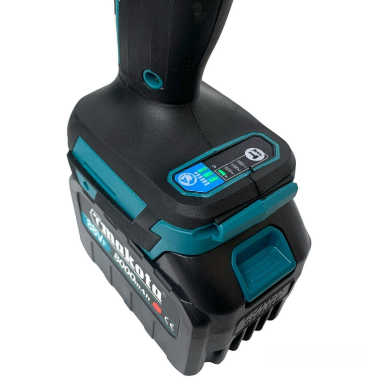 Makota Avvitatore a impulsi Svitabulloni 1/2" a batteria 88V 800Nm motore brushless con 2 batterie