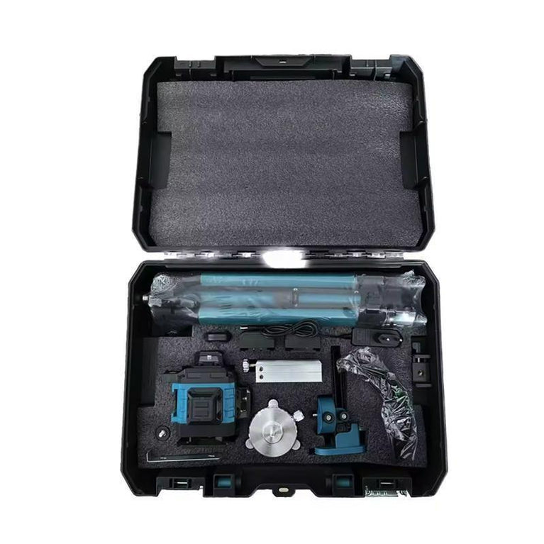 Livella laser tracciatore autolivellante 4D 16 linee 360° rotazione linea