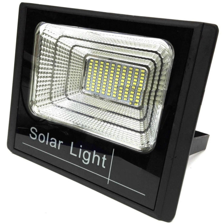 Faro A Led Da 50W SMD Luce Bianca + Pannello Solare Con Sensore E Telecomando
