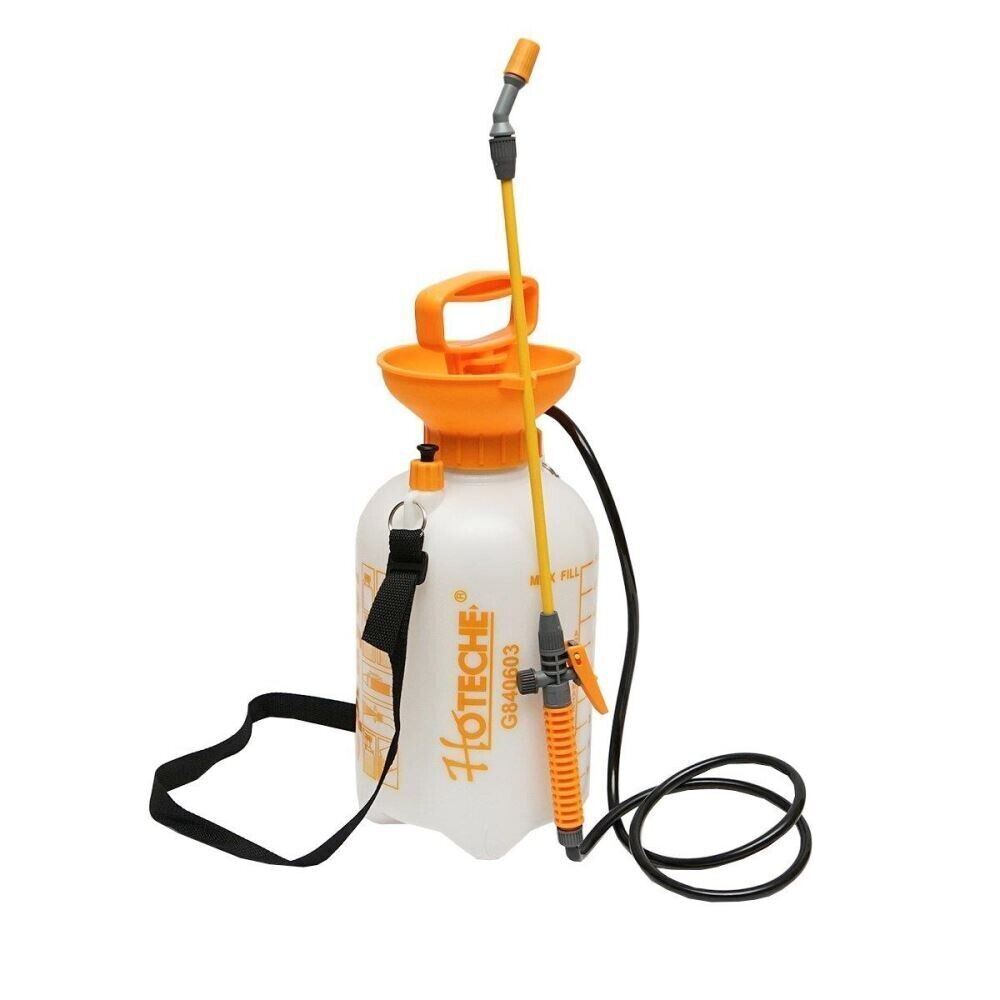 POMPA A SPALLA MANUALE 5 LT IRRORATRICE NEBULIZZATORE SPRUZZINO GIARDINO