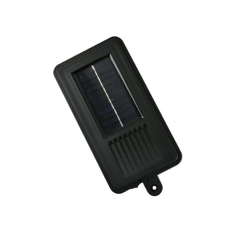 FARO LAMPIONE STRADALE PANNELLO SOLARE CON SENSORE TELECOMANDO 117 LED SMD