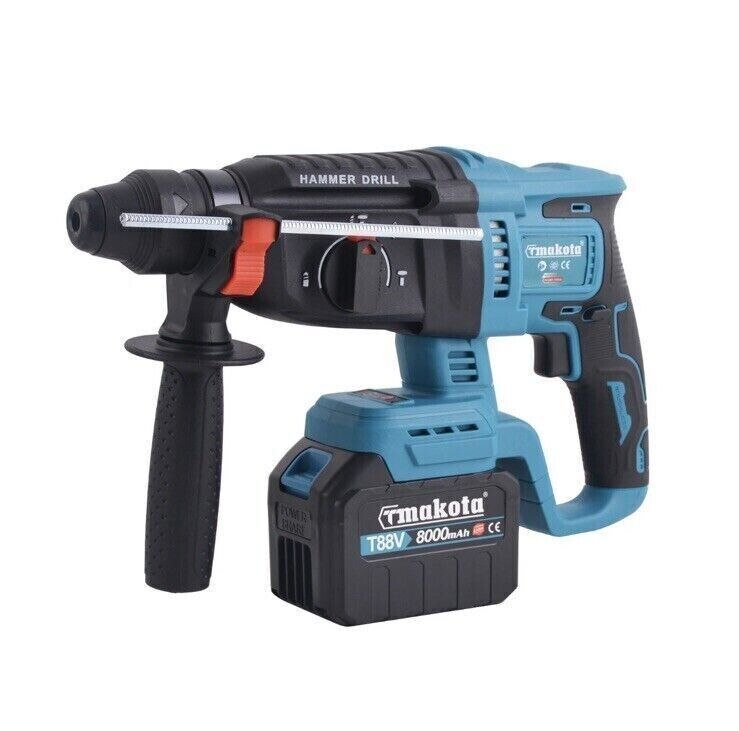 Kit 5 In 1 Makota Brushless: Flex, Trapano Impulsi, Avvitatore, Tassellatore, Faretto, Smerigliatrice