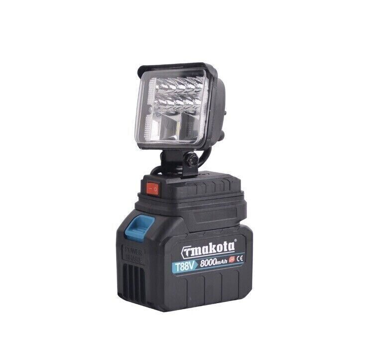 Kit 5 In 1 Makota Brushless: Flex, Trapano Impulsi, Avvitatore, Tassellatore, Faretto, Smerigliatrice