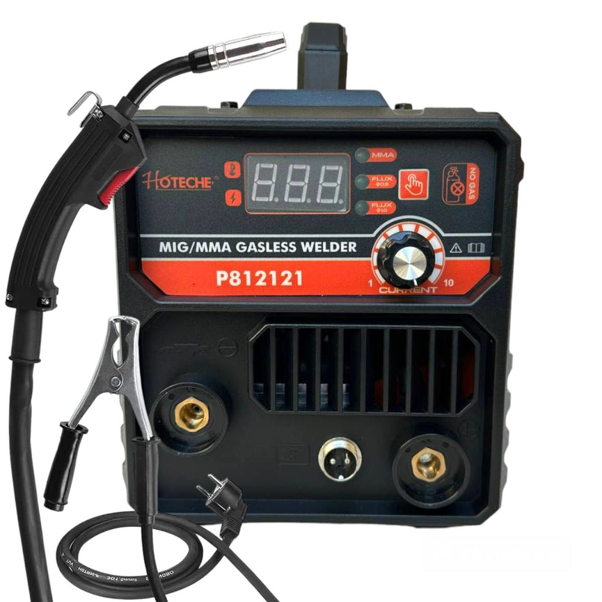 Saldatrice inverter 120A multifunzione MIG-MMA Filo continuo NO GAS + elettrodo