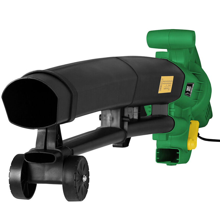 Aspiratore per foglie Trituratore e Soffiatore Elettrico 3000W Aspirafoglie 3in1