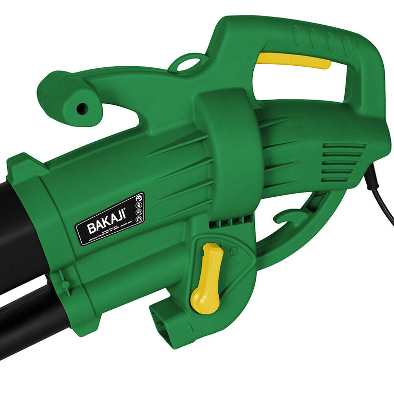 Aspiratore per foglie Trituratore e Soffiatore Elettrico 3000W Aspirafoglie 3in1