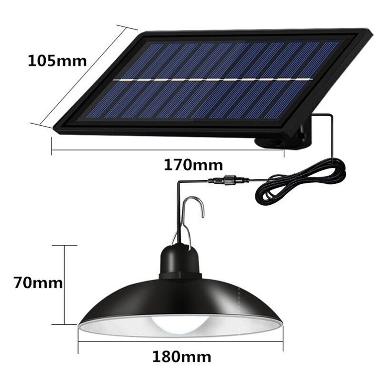 2 Lampade lampadine pannello solare intrno esterno IP65 telecomando campeggio